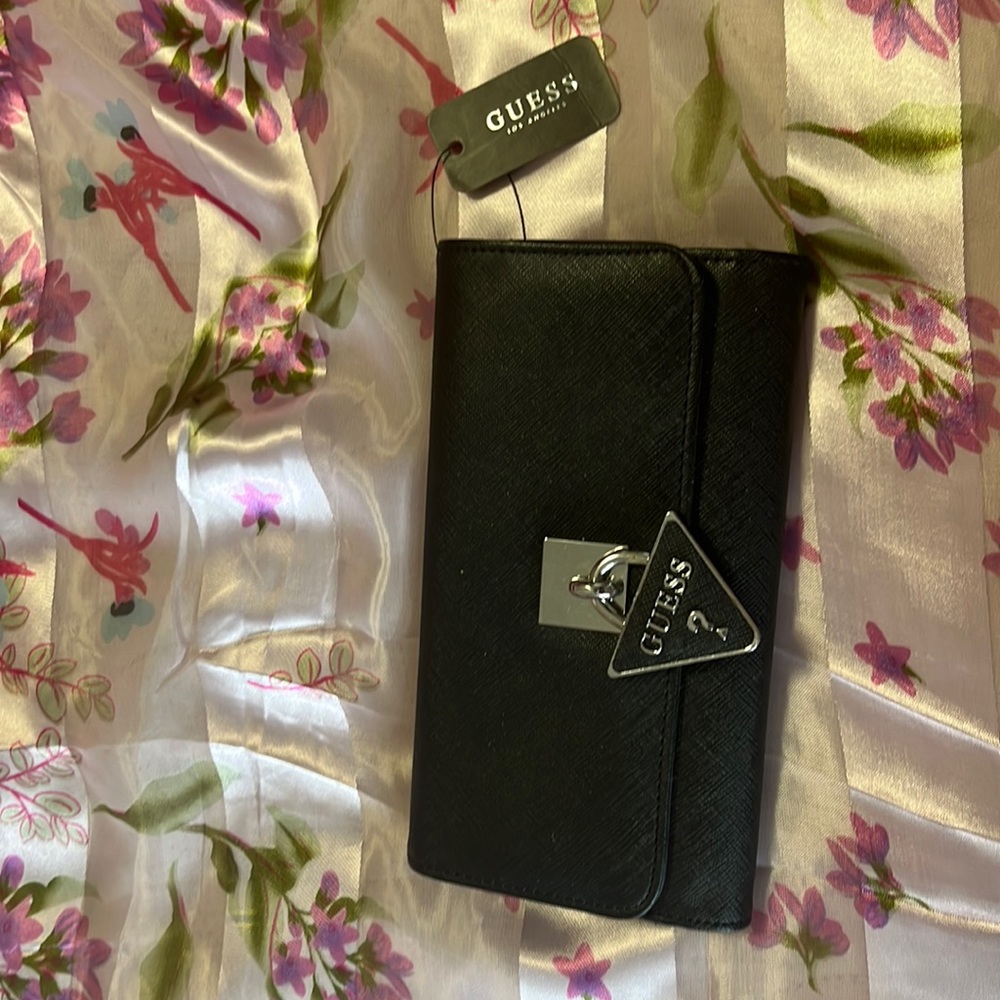 GUESS Wallet w/ Triangle Charm